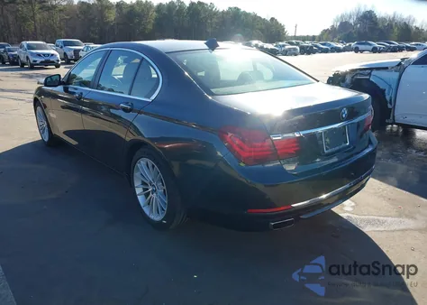 2014 BMW 750I from USA, damaged, VIN WBAYA8C58ED825030